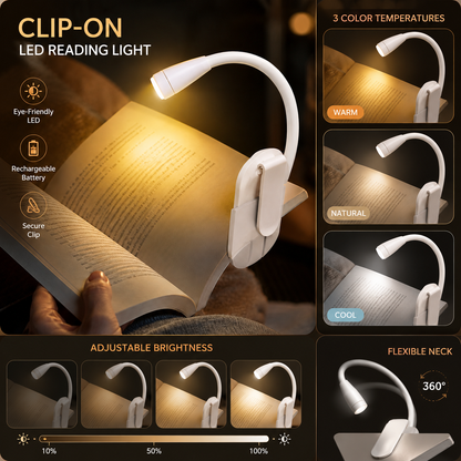 Velzio LumiClip™ Lampe Led Portable