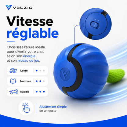 VELZIO Chase™ — Balle interactive pour chat